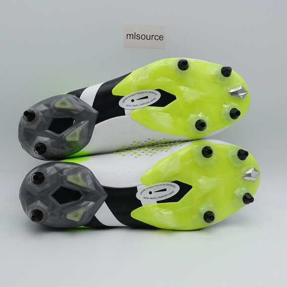 NEW Size 10 Men's adidas Predator Accuracy.1 SG Soccer Cleats IF2294 Cloud White - Picture 8 of 8